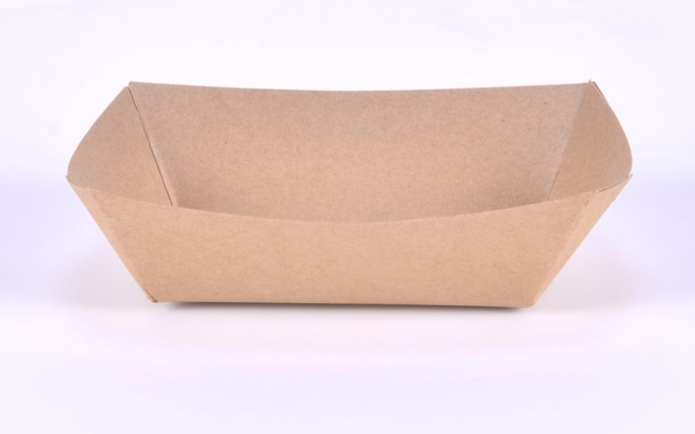 Bandeja Carton Kraft 1/2 Lib 4/250 Un