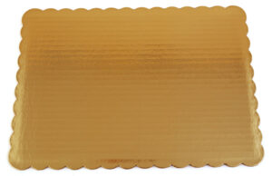 Base Rect 14 X 10" Gold 100 Un
