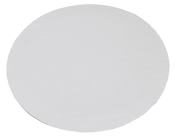 Base Redonda 8" Blanca 100Un