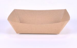 Bandeja Carton Kraft 1/2 Lib 4/250 Un