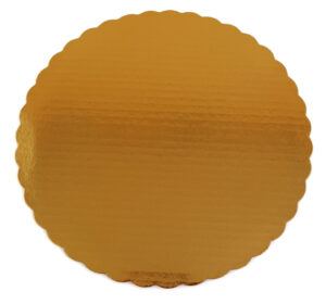 Base Redonda Carton  Dbl Gold 14" 50 Un