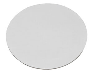 Base Redonda Carton  6" Blanca 100Un