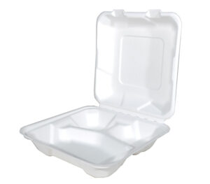 Bandeja de  Bagazo  Con 3 Div  8X8 200 Un