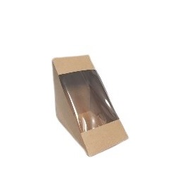 Caja Sandwich Carton  C Ventana 500 Un