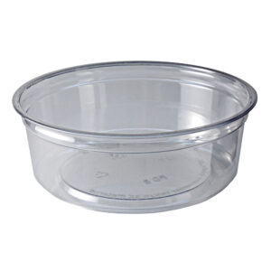 Envase Clear Pet Deli 8 Oz (117 mm) 500 Un