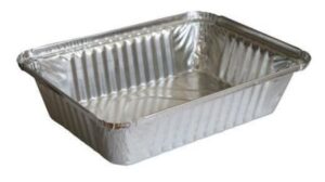 Envase Alum Rect 2 1/4 Lb 500 Un