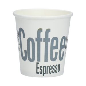Vaso Cafe Carton 4Oz Art."Coffee" (65mm) 2000 Un