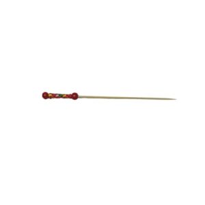 Brocheta Bambú Cocktail Rojo 12 cm 200 Un