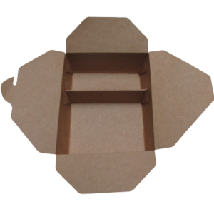 Caja P. Comida Carton  Kraft C/D 200 Un 16*13*5