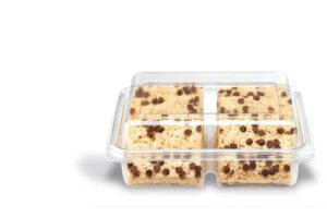 Envase Reposteria P/Brownies 200Un