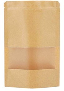 Funda  Kraft  Zip Lock 16*24+4*28C 2000