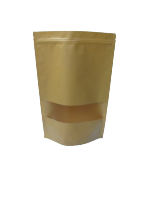 Funda  Kraft  Zip Lock 20*30+5*28C 1500