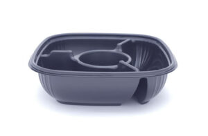 Bowl Negro Con Div 32Oz 300Un