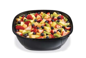 Bowl Negro C/ Tapa P/Catering 160 Oz 25 Un