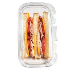 Envase Clear Sandwich Triangular 200 Un