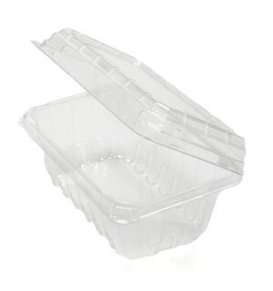 1Lb Apet Hinged Berry Basket 400 Un