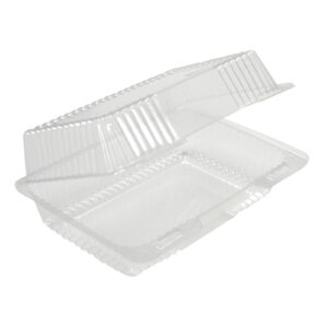 Bandeja Con Tapa Clear 1 Compt 200 Un