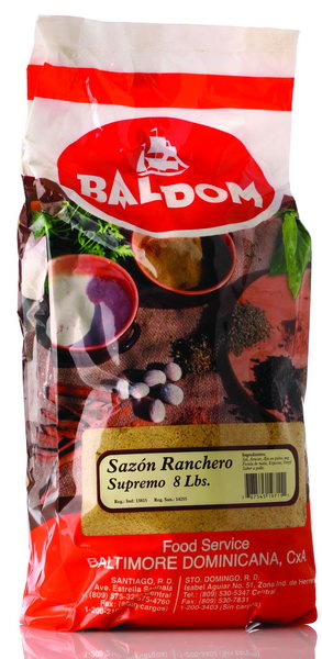Sazon Ranchero en Polvo Supremo Baldom 8 lb