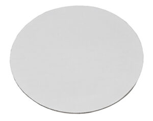 Base Redonda Carton  6" Blanca 100Un