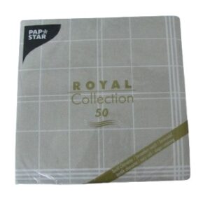 Servilletas "ROYAL" 40 x 40 cm Kraft 50 Un
